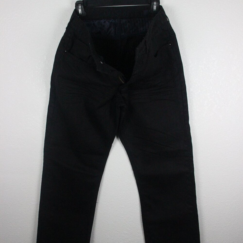Lamasini, Jeans, Men's 34 by 30, Black, MINIMAL USE